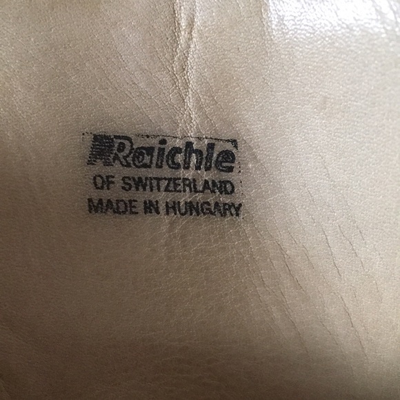 Raichle of Switzerland hiking boots size 11w/9.5m - Picture 5 of 8